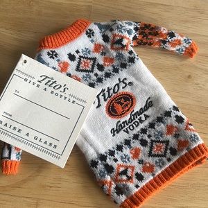 Tito’s bottle sweater